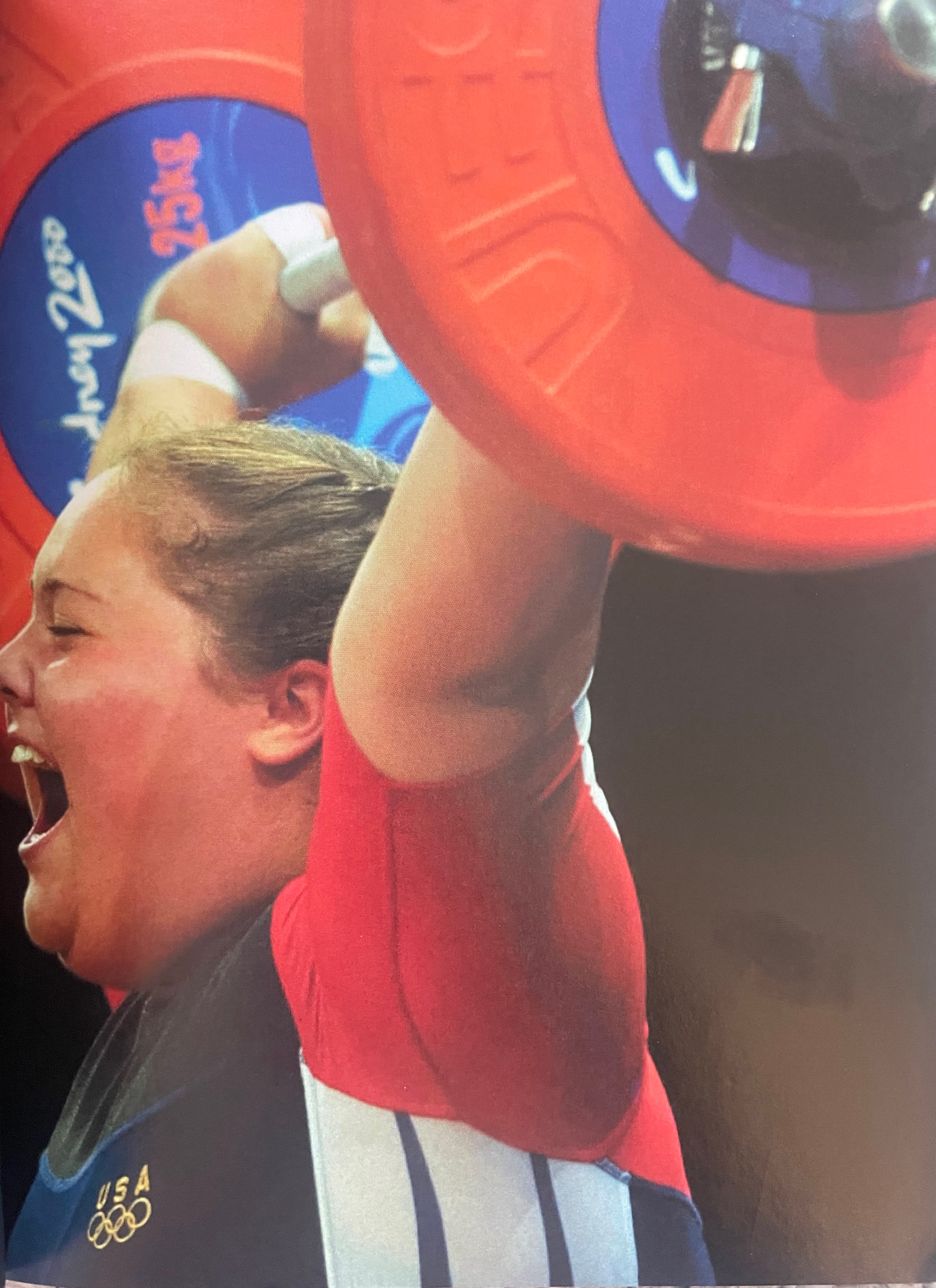 After Cheryl Haworth won bronze at the Sydney Olympics, SI Women featured her in a full page photo in the November/December 2000 issue. Haworth still retains the title of heaviest snatch by an American woman, lifting 128 kg at the 2003 USA National Championships.